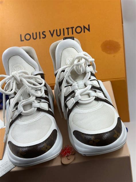 louis vuitton sneakers arclight|Louis Vuitton reflective sneakers.